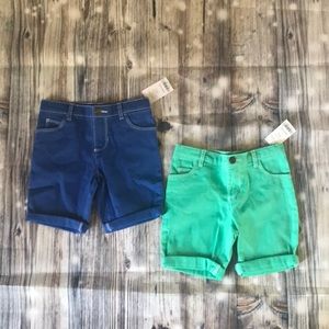 2 pair girls Bermuda shorts Size | 4